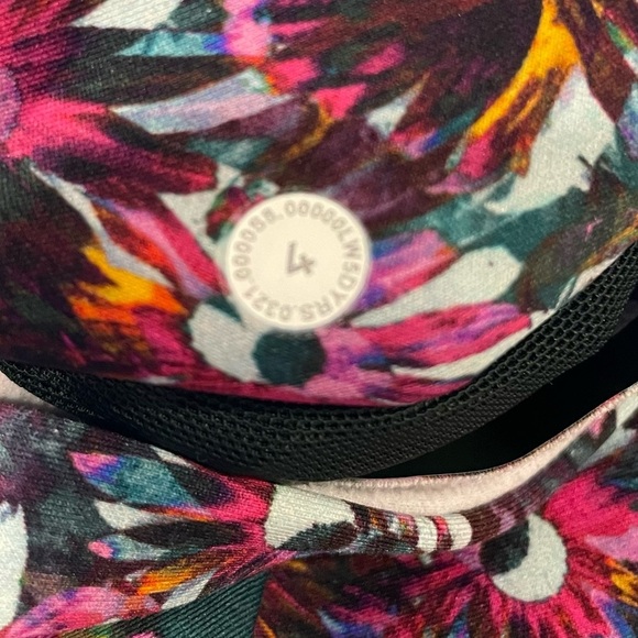 Lululemon Base Pace High Rise Fleece Tight 28” in Floral Electric Multi - Picture 9 of 10